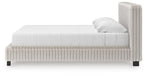 Birmonton King Upholstered Bed, Dresser and Mirror - alternate view 13