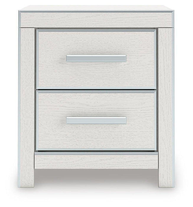 Birmonton King Upholstered Panel Bed, Dresser, Mirror and Nightstand - alternate view 11