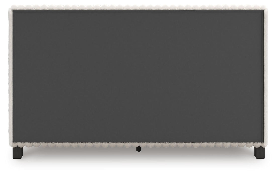 Birmonton Queen Upholstered Bed, Dresser, Mirror and Nightstand - alternate view 9