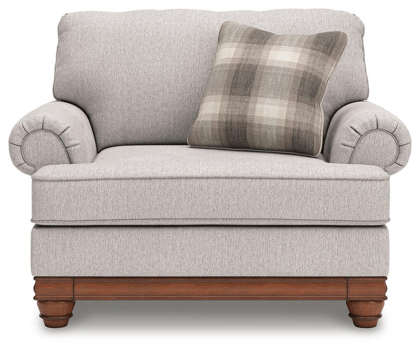 Stoughton Chair and Ottoman - alternate view 5