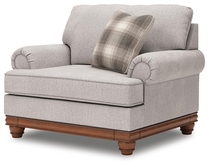 Stoughton Chair and Ottoman - alternate view 8
