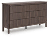 Cadmori King Panel Platform Bed, Dresser, Mirror and Nightstand - alternate view 3