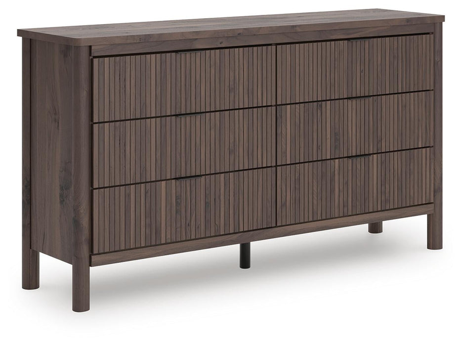 Cadmori King Panel Platform Bed, Dresser, Mirror and Nightstand - alternate view 3