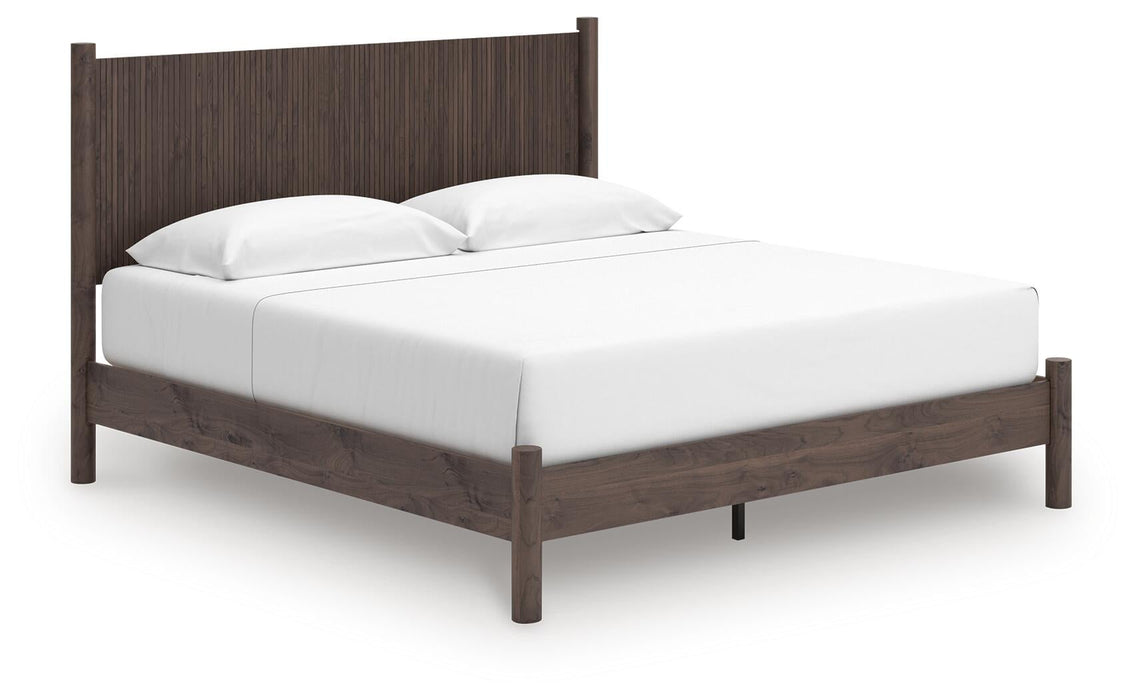 Cadmori King Panel Platform Bed, Dresser, Mirror and Nightstand - alternate view 9