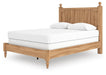 Galletyn Queen Panel Bed with Mirrored Dresser - alternate view 11