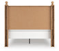 Galletyn Queen Panel Bed with Mirrored Dresser - alternate view 10
