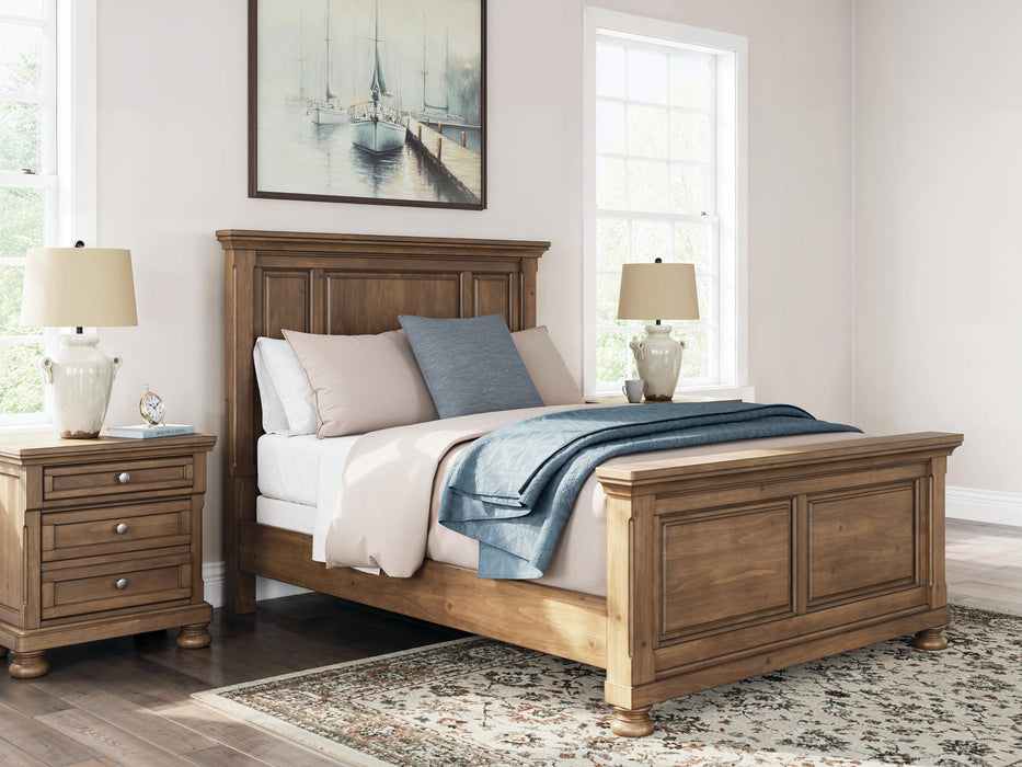 Vandenmore Queen Panel Bed with Mirrored Dresser and Nightstand - alternate view 19
