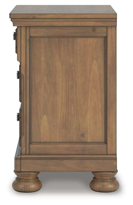 Vandenmore Queen Panel Bed with Mirrored Dresser and Nightstand - alternate view 24