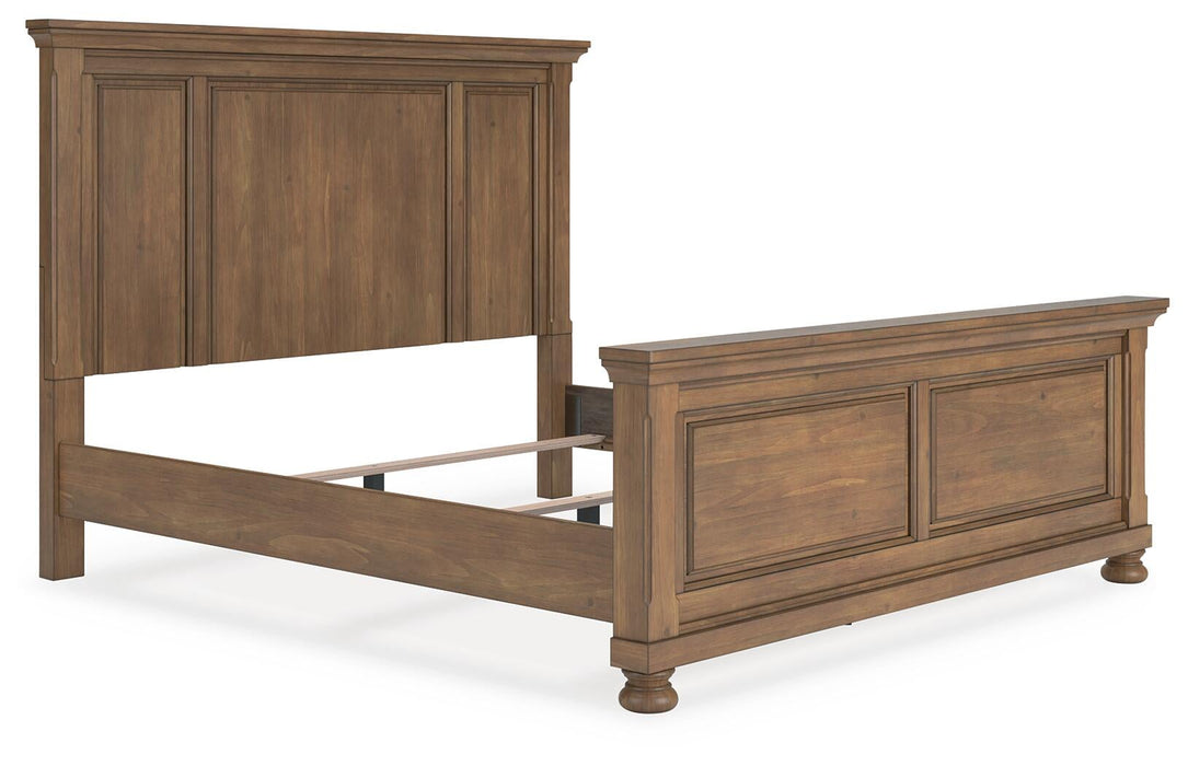 Vandenmore King Panel Bed with Mirrored Dresser and Nightstand - alternate view 9