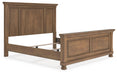 Vandenmore King Panel Bed with Mirrored Dresser and Nightstand - alternate view 9