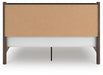Cadmori King Upholstered Panel Platform Bed, Dresser, Mirror and Nightstand - alternate view 9
