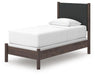 Cadmori Twin Upholstered Panel Bed, Dresser, Mirror, Chest and Nightstand - alternate view 16