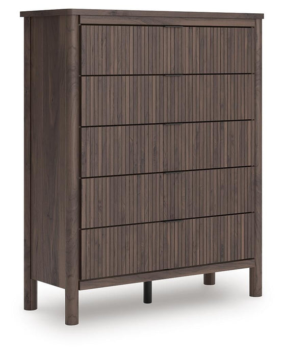 Cadmori Full Upholstered Panel Bed, Dresser and Mirror - alternate view 8