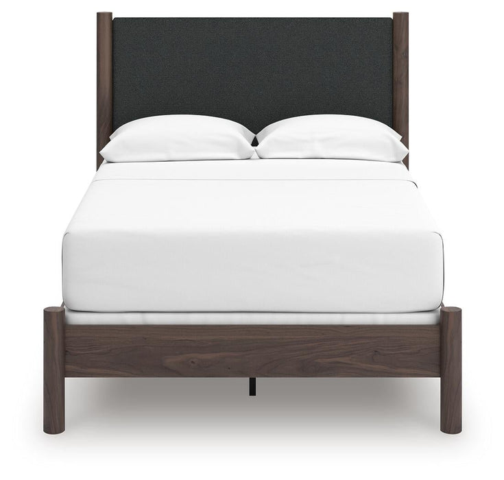 Cadmori Full Upholstered Panel Bed, Dresser and Mirror - alternate view 13