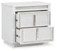 Chalanna California King Upholstered Storage Bed, Dresser and Mirror - alternate view 7