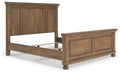 Vandenmore California King Panel Bed with Mirrored Dresser and Nightstand - alternate view 9