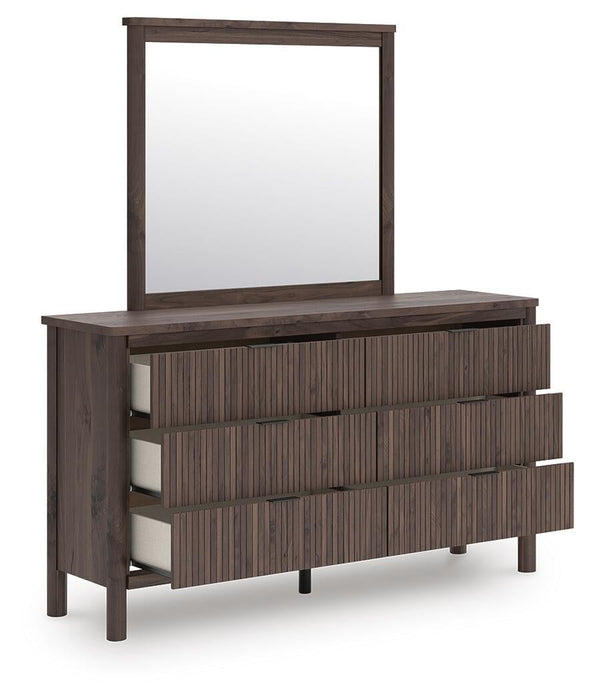 Cadmori King Panel Platform Bed, Dresser, Mirror, Chest and Nightstand - alternate view 4