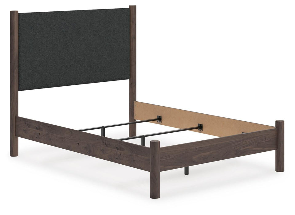 Cadmori Full Upholstered Panel Bed, Dresser, Mirror and Nightstand - alternate view 10