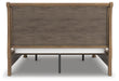 Vandenmore California King Storage Sleigh Bed with Mirrored Dresser - alternate view 10