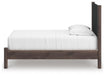 Cadmori Twin Upholstered Panel Platform Bed, Dresser and Mirror - alternate view 11