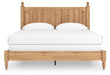 Galletyn King Panel Bed with Mirrored Dresser and Nightstand - alternate view 7