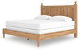 Galletyn King Panel Bed with Mirrored Dresser and Nightstand - alternate view 11