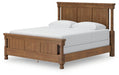 Chadworth King Poster Bed with Mirrored Dresser and Nightstand - alternate view 9