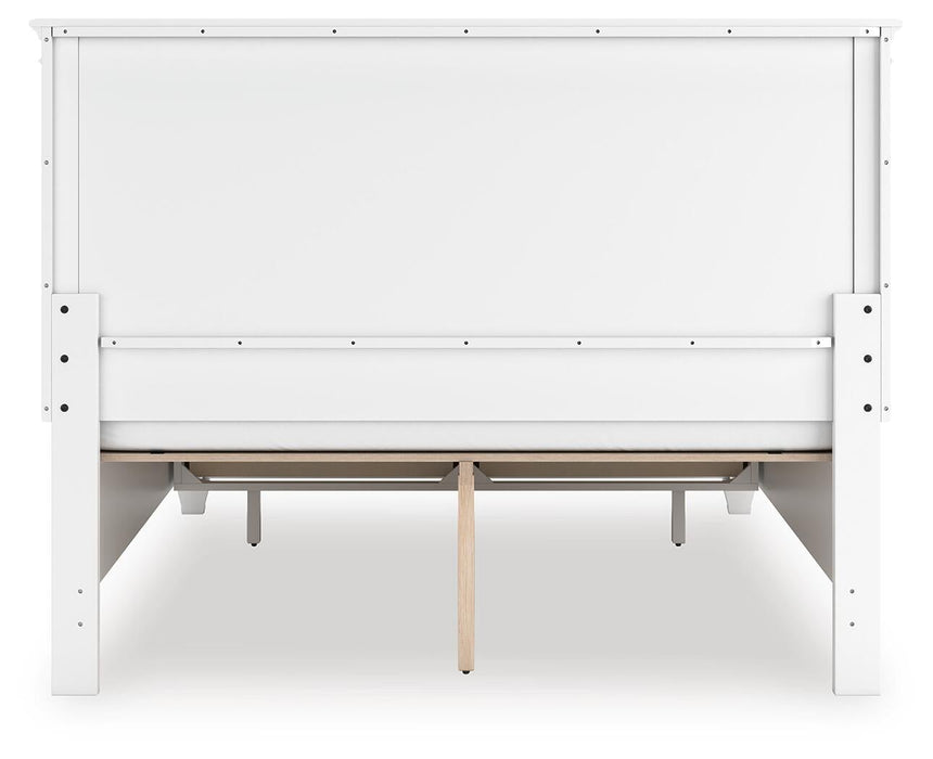 Fortman Queen Panel Storage Bed with Mirrored Dresser and Nightstand - alternate view 10