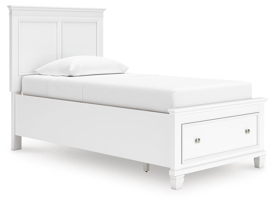 Fortman Twin Panel Storage Bed, Dresser and Mirror - alternate view 8