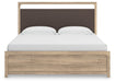 Hollymount King Upholstered Panel Bed, Dresser, Mirror and Nightstand - alternate view 7
