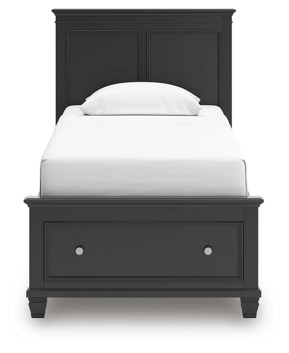 Lanolee Twin Panel Storage Bed, Dresser, Mirror and Nightstand - alternate view 7