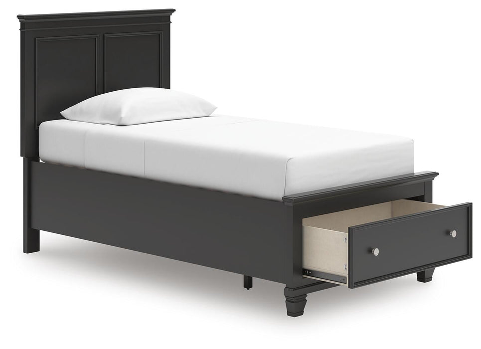 Lanolee Twin Panel Storage Bed, Dresser, Mirror and Nightstand - alternate view 9
