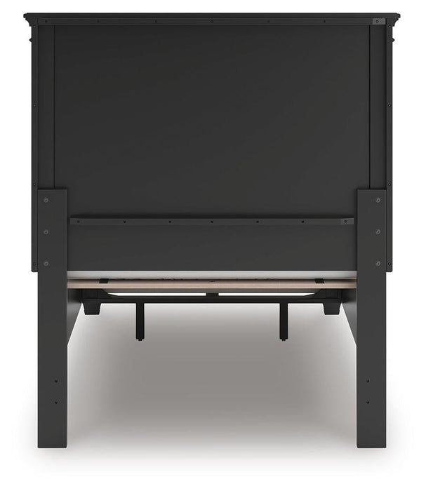 Lanolee Twin Panel Storage Bed, Dresser, Mirror and Nightstand - alternate view 11