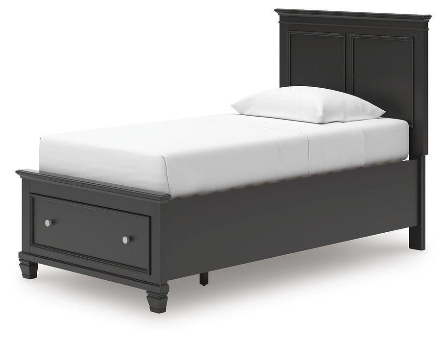 Lanolee Twin Panel Storage Bed, Dresser, Mirror and Nightstand - alternate view 12