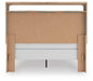Hollymount Queen Upholstered Panel Bed, Dresser, Mirror and Nightstand - alternate view 9