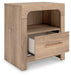 Hollymount Queen Upholstered Panel Bed, Dresser, Mirror and Nightstand - alternate view 13