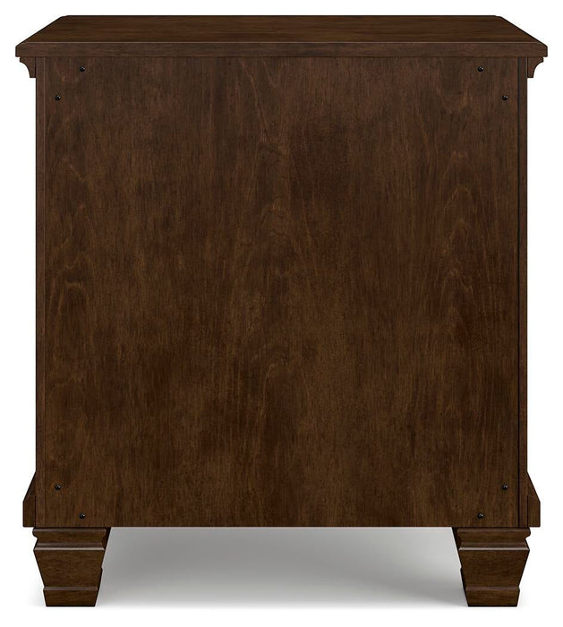 Danabrin Queen Panel Storage Bed, Dresser, Mirror and Nightstand - alternate view 11