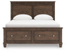 Danabrin Queen Panel Storage Bed, Dresser, Mirror and Nightstand - alternate view 7