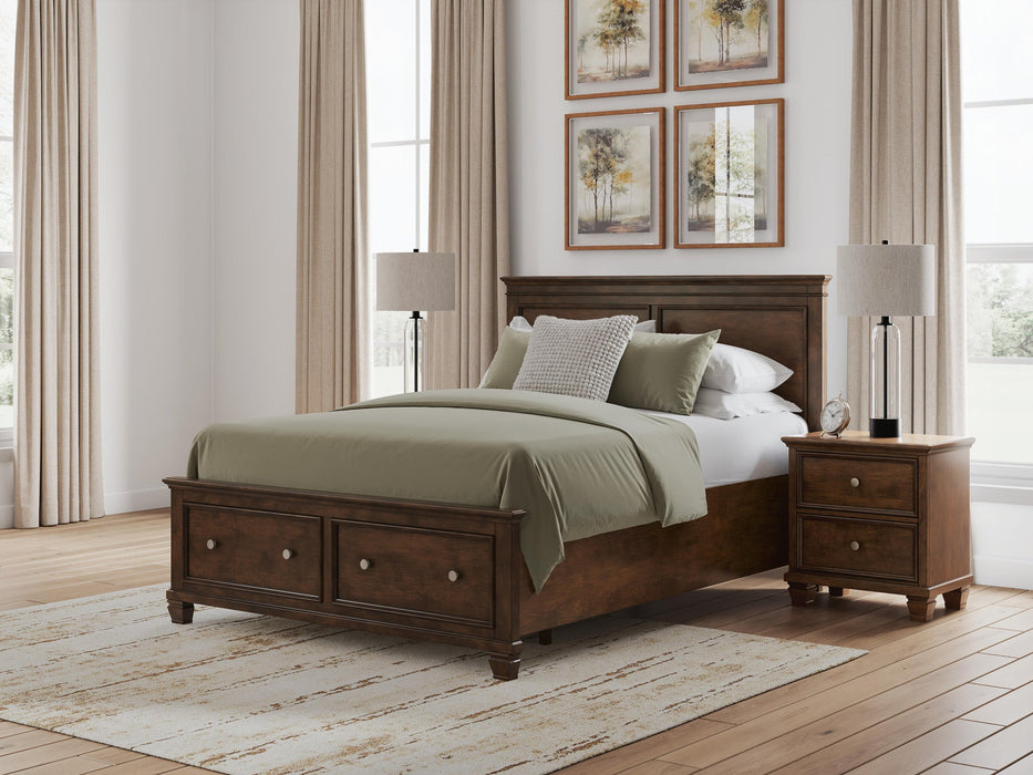 Danabrin Queen Panel Storage Bed, Dresser, Mirror and Nightstand - alternate view 15