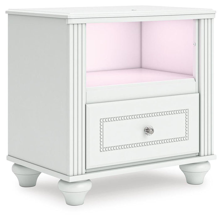 Maylilly Twin Upholstered Panel Storage Bed, Dresser, Mirror and Nightstand - alternate view 12