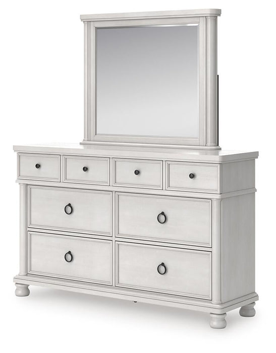 Chadworth Queen Poster Bed, Dresser and Mirror - alternate view 6