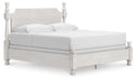 Chadworth King Poster Bed, Dresser, Mirror and Nightstand - alternate view 8