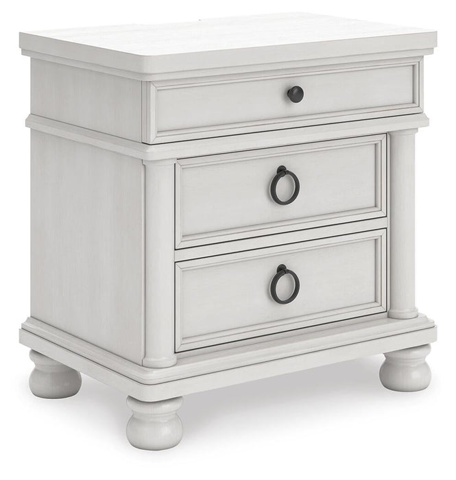Chadworth King Poster Bed, Dresser, Mirror and Nightstand - alternate view 12