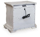 Andonhall King Upholstered Panel Bed with Mirrored Dresser and Nightstand - alternate view 10