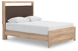 Hollymount Queen Upholstered Platform Bed, Dresser and Mirror - alternate view 8