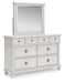 Chadworth California King Poster Bed, Dresser and Mirror - alternate view 3