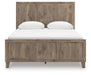Keithland Queen Panel Bed with Mirrored Dresser and Nightstand - alternate view 7