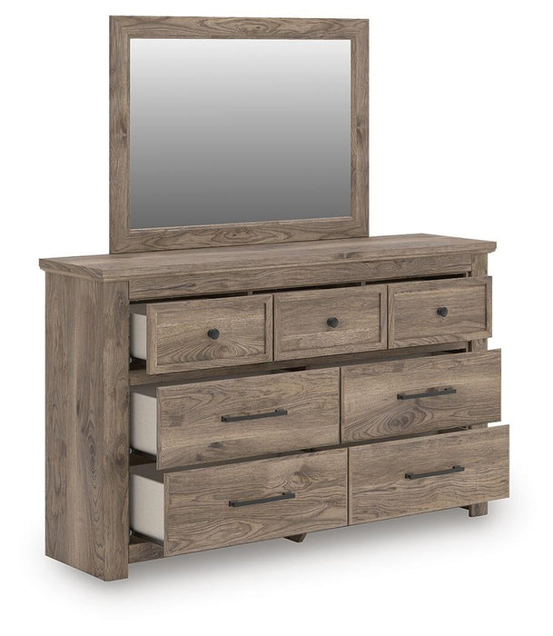 Keithland King Poster Bed, Dresser, Mirror and Nightstand - alternate view 4