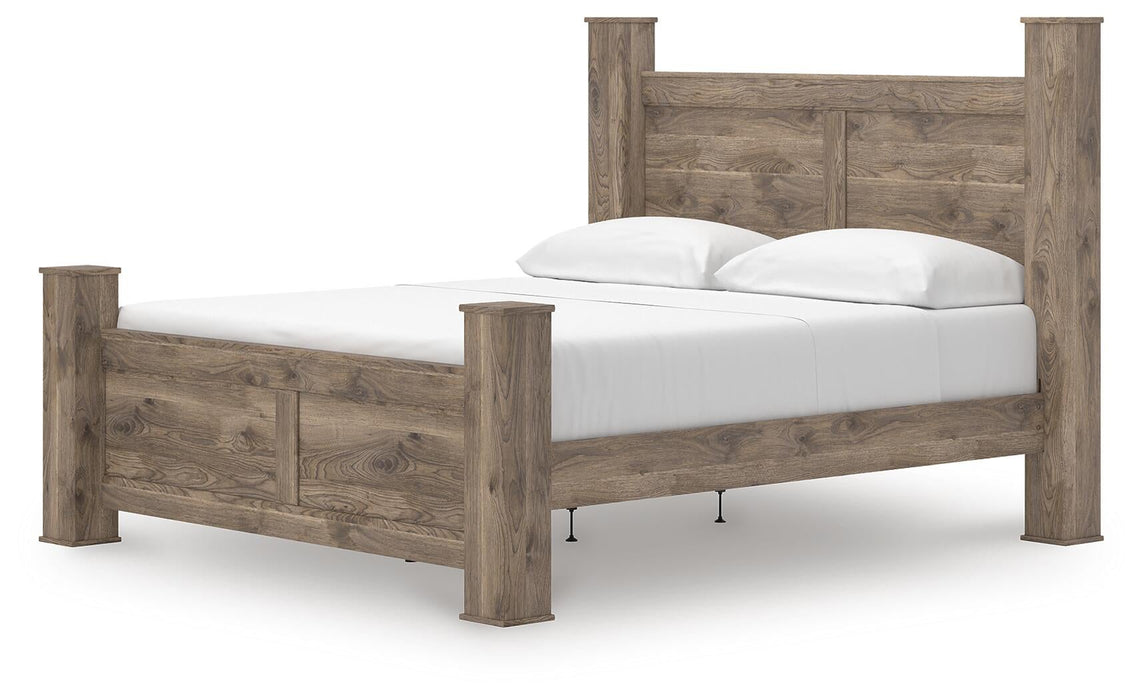 Keithland King Poster Bed, Dresser, Mirror and Nightstand - alternate view 10