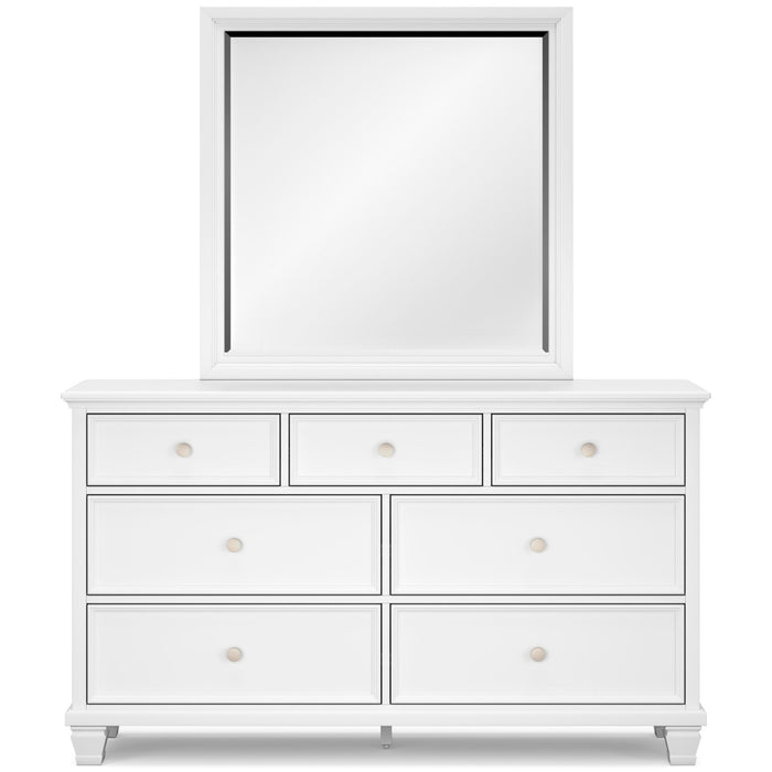 Fortman California King Panel Storage Bed, Dresser and Mirror - alternate view 6